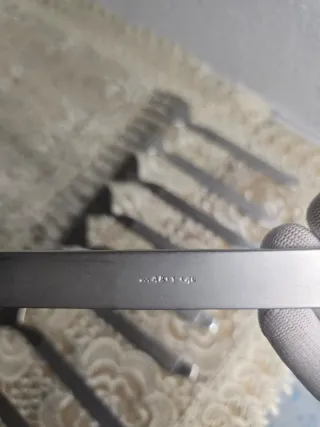 Set 12 Tenedores Diseño Mariscal Acero Inoxidable