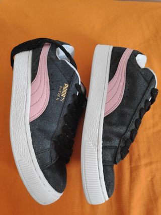Zapatillas deportivas de Puma, modelo Suede.