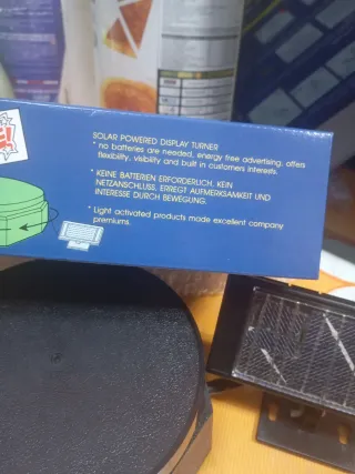 Plataforma giratoria solar para plantas