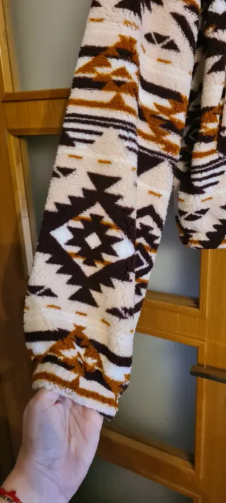 Sudadera polar estilo indie vintage