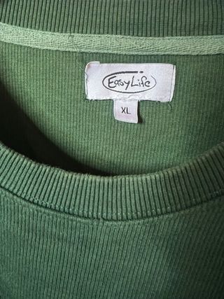 Felpa Easy Life Verde Talla XL
