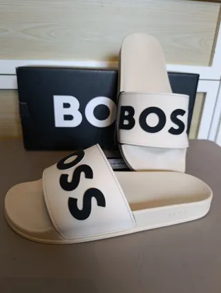 Sandalias Boss blanco roto Talla 39 Mujer