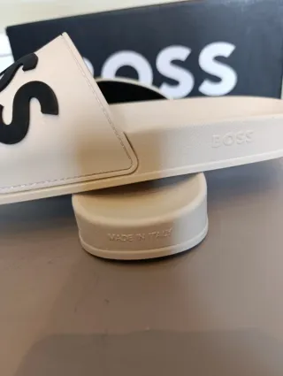 Sandalias Boss blanco roto Talla 39 Mujer