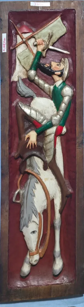 Quadro intagliato su legno