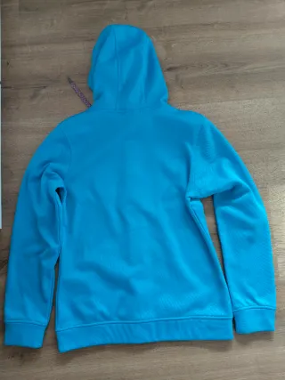 Sudadera Izas Mujer Azul con Cremallera y Capucha