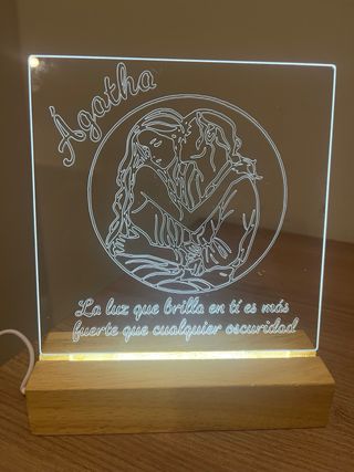 Lámparas LED personalizadas