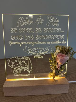 Lámparas LED personalizadas