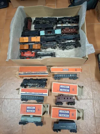 Lote Trenes Lionel PostWar Escala O Cajas original
