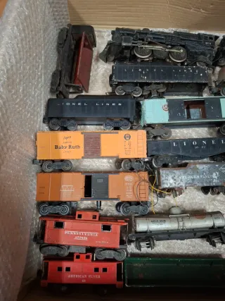 Lote Trenes Lionel PostWar Escala O Cajas original