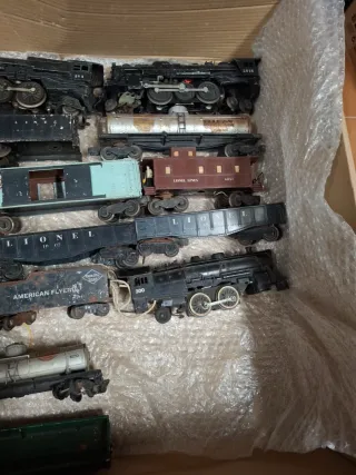 Lote Trenes Lionel PostWar Escala O Cajas original