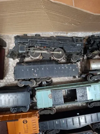 Lote Trenes Lionel PostWar Escala O Cajas original