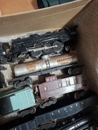 Lote Trenes Lionel PostWar Escala O Cajas original