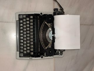 Máquina de escribir Silver Seiko portátil