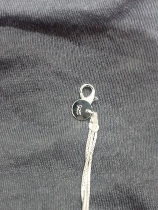 Colgante Plata Esterlina 925 Bañado