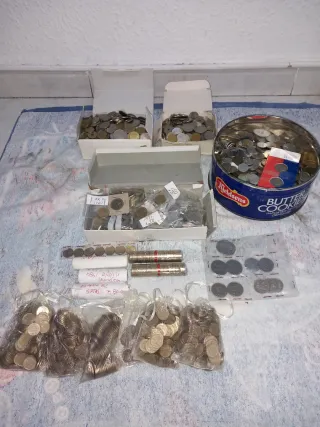 Grande lotto di monete antiche