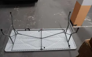 2 Mesas Plegable 180cm nuevass