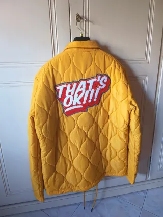 Giubbino trapuntato Guess giallo