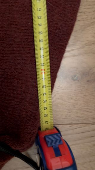 Maglione scollo a V bordeaux