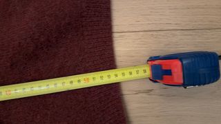 Maglione scollo a V bordeaux