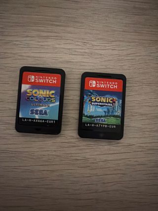 Sonic Superstars y Sonic Colours Ultimate Switch