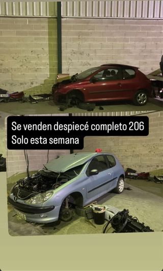 Despiece Peugeot 206