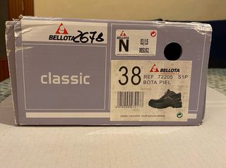 Botas de seguridad Bellota Talla 38
