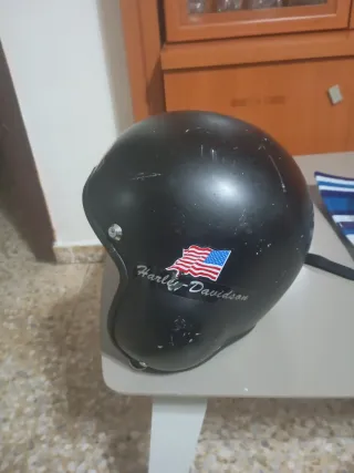 Casco Harley Davidson Negro. No homologado