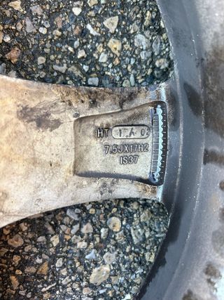 Llantas en 17 de origina de BMW