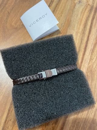 Pulsera Viceroy Cuero y Plata