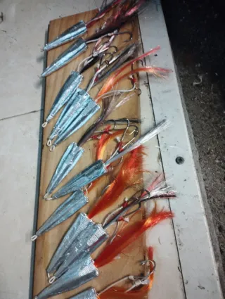 Señuelos de pesca para lubina