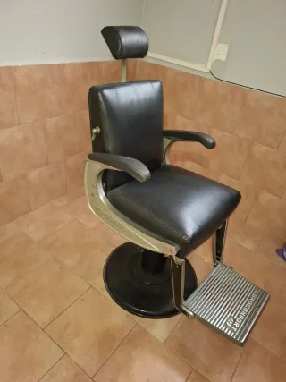 Sillón peluquero caballero