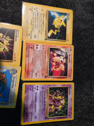 Lote Cartas Pokémon retro 2000 película