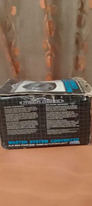 SEGA MASTER SYSTEM CONVERTER CON CAJA Y CABLE