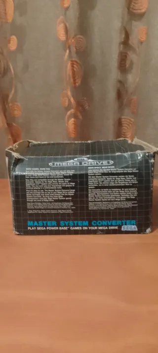 SEGA MASTER SYSTEM CONVERTER CON CAJA Y CABLE