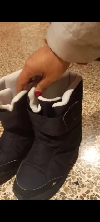 Botas de nieve impermeables talla 36