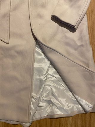 Abrigo largo lana Zara