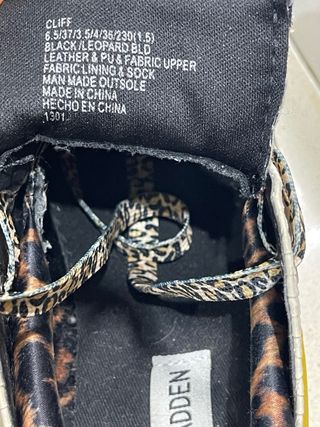 Zapatillas Steve Madden print animal