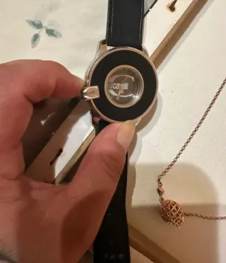 Orologio Just Cavalli Nero e Argentato