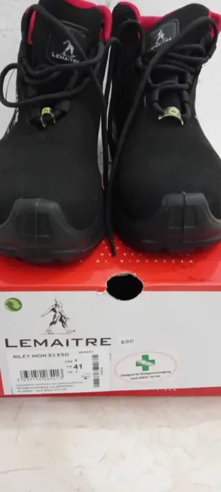 Botas de seguridad LEMAITRE negras talla 41