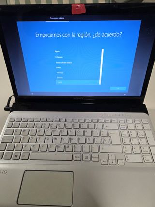 Portátil Sony Vaio