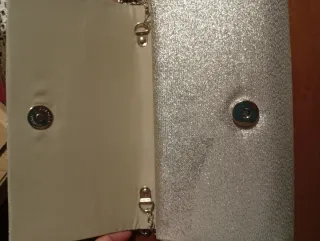 Bolso de fiesta plateado