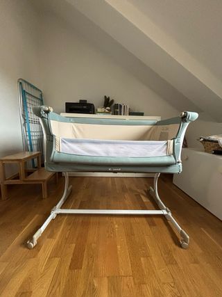 Minicuna colecho Jane Babyside verde