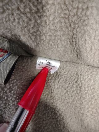 Parka bambino verde taglia 146