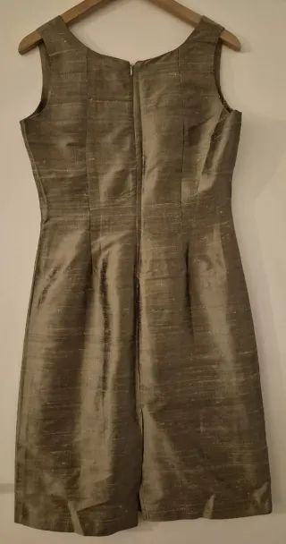 Abito elegante in 100% shantung di seta