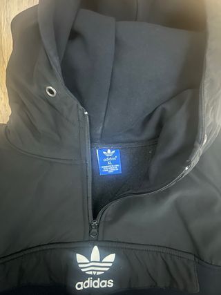 Sudadera Adidas Canguro XL Negra