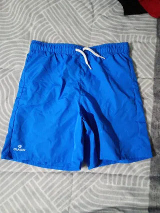 Bañador niño estrellas y rayas azul