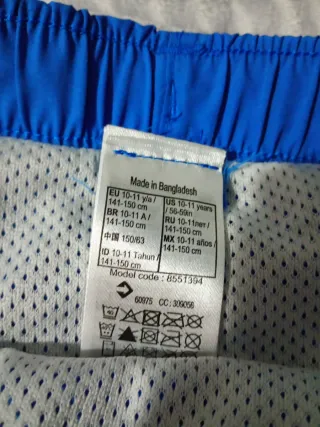 Bañador niño estrellas y rayas azul