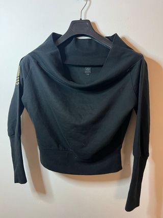 Adidas felpa nera taglia s