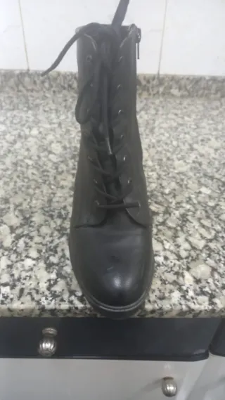 Botines de tacón marrones