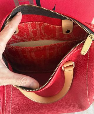 Bolso Carolina Herrera Andy 7 Rojo